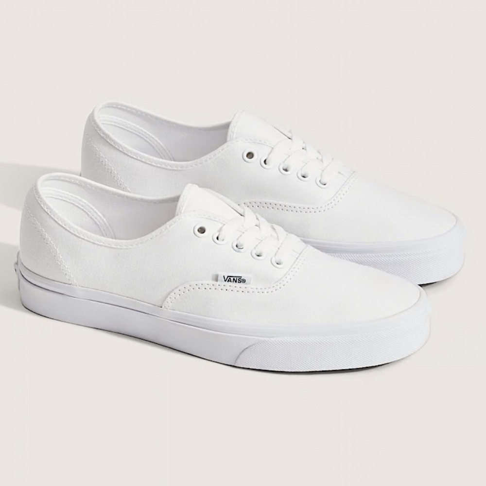Vans Men’s Classic White Authentic Shoe
Lifestyle, Original Icon Canvas Sneakers - Picture 2 of 6